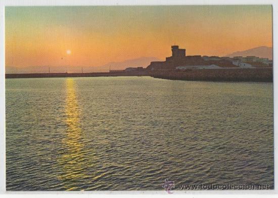 Postales: TARJETA POSTAL DE TARIFA CERRRO DE SANTA CATALINA PUESTA DE SOL CADIZ