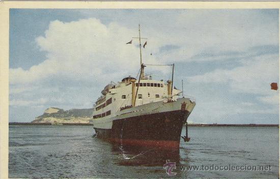 Postales: ALGECIRAS,TRANSBORDADOR.