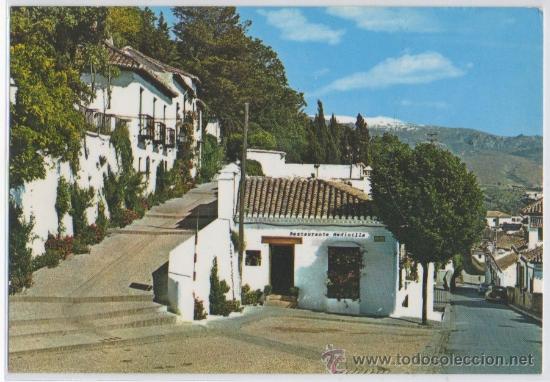 Postales: TARJETA POSTAL DE ANTEQUERUELAS RESTAURANTE MEDINILLA GRANADA