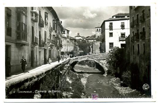 Postales: GRANADA, CARRERA DE DARRO,    P26311 - Foto 1