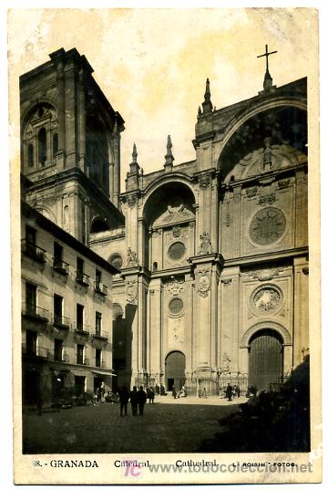 Postales: GRANADA, CATEDRAL,     P26330 - Foto 1