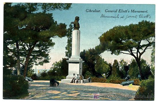 Postales: GIBRALTAR, GENERAL ELIOTT&acute;S MONUMENT,     P26525 - Foto 1