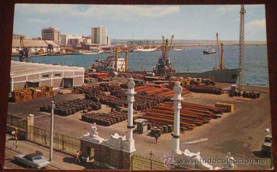 Postales: ANTIGUA FOTO POSTAL DE CADIZ - PUERTO - NO CIRCULADA - ED. GARCIA GARRABELLA.