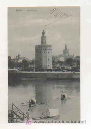 Postales: SEVILLA. TORRE DEL ORO. - Foto 1