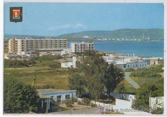 Cartoline: TARJETA POSTAL DE ALGECIRAS VISTA GENERAL DEL RINCONCILLO AL FONDO REFINERIA CADIZ