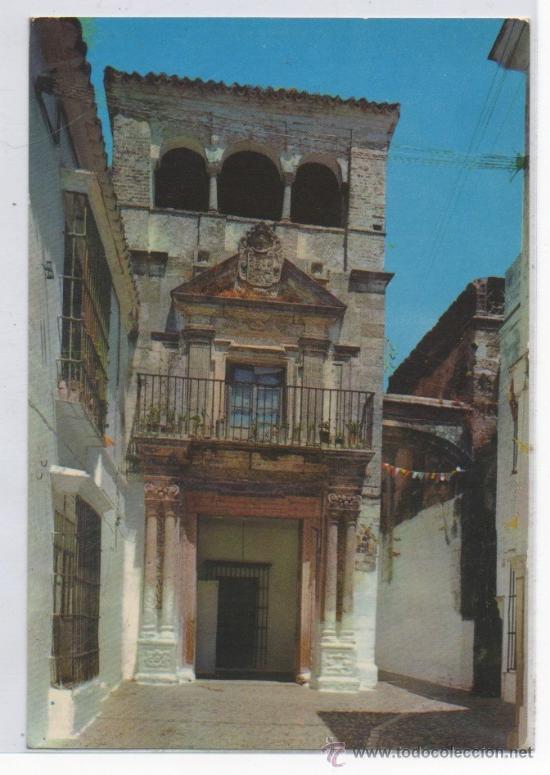 Postales: TARJETA POSTAL DE ARCOS DE LA FRONTERA ANTIGUA CASA DEL MAYORAZGO CADIZ