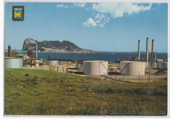 Postales: TARJETA POSTAL DE LA LINEA VISTA DEL PE&Ntilde;ON DE GIBRALTAR CADIZ