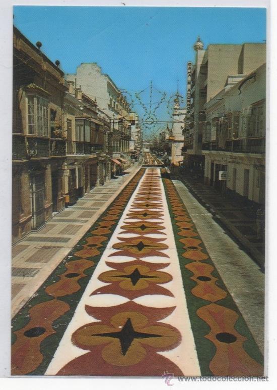 Postales: TARJETA POSTAL DE SANLUCAR DE BARRAMEDA PROCESION DE NTRA. SRA. DE LA CARIDAD CADIZ