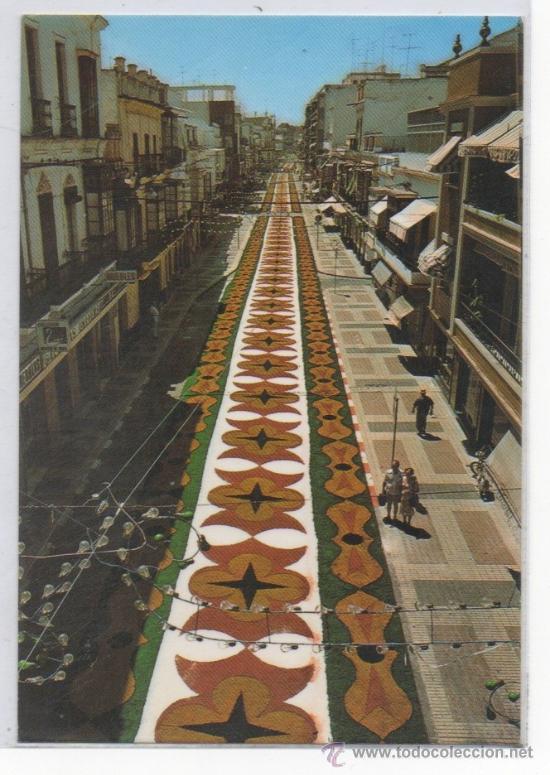 Postales: TARJETA POSTAL DE SANLUCAR DE BARRAMEDA PROCESION DE NUESTRA SE&Ntilde;ORA DE LA CARIDAD CADIZ