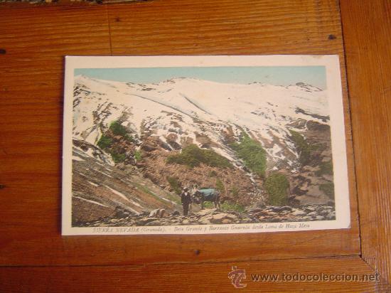 Postales: Postal de Sierra Nevada.