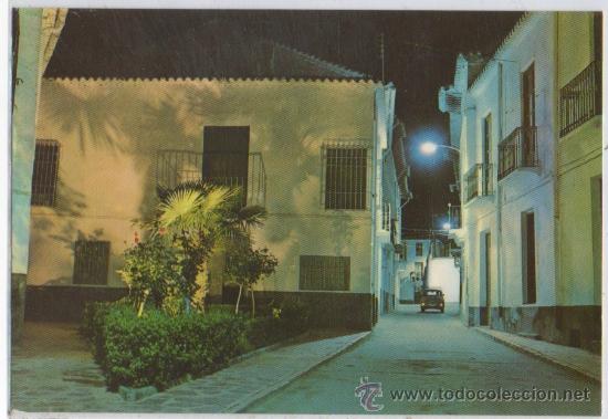 Postales: TARJETA POSTAL DE UGIJAR LA CIUDAD DE NOCHE GRANADA SEAT 600