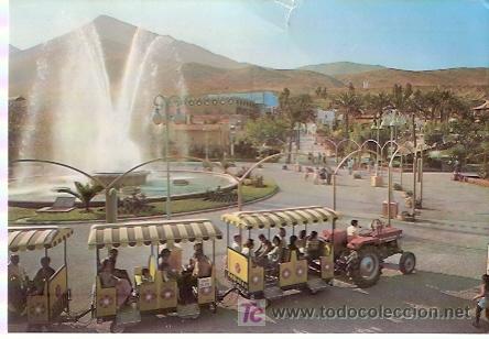 Postales: POSTALES DE LA COSTA DEL SOL - PARQUE DE ATRACCIONES TIVOLI - MALAGA - 1977 - POSTAL ESCRITA