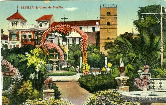 Postales: POSTAL SEVILLA JARDINES DE MURILLO - Foto 1