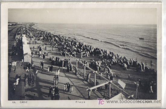 Postales: CADIZ, PLAYA - Foto 1
