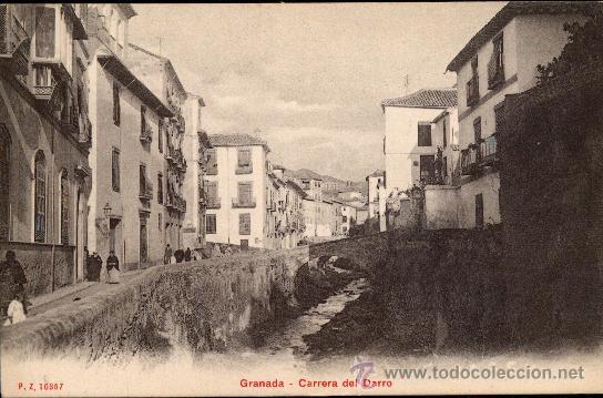 Postales: Granada : Carrera del Darro - Foto 1