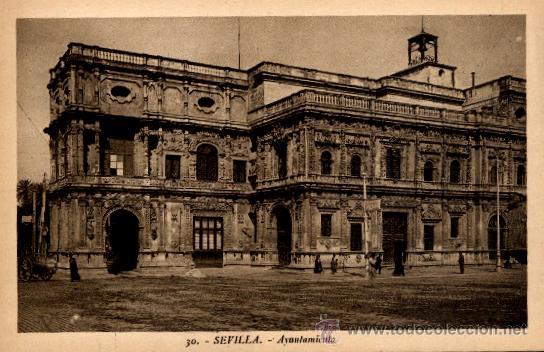 Postales: SEVILLA : Ayuntamiento - Foto 1