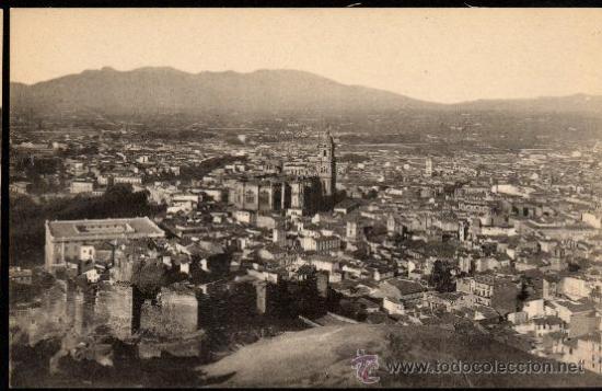 Postales: MALAGA : Vista general