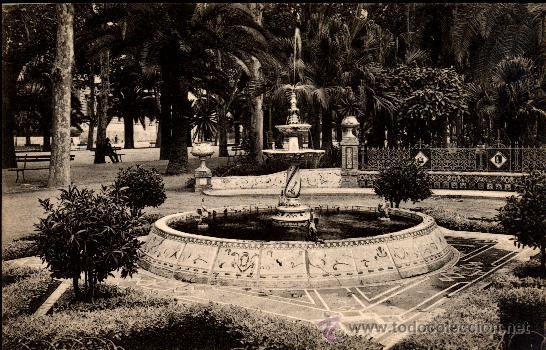 Postales: MALAGA : Parque Glorieta de la Provincia