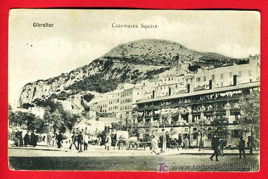 Postales: GIBRALTAR, CASEMATES SQUARE,     P29015 - Foto 1