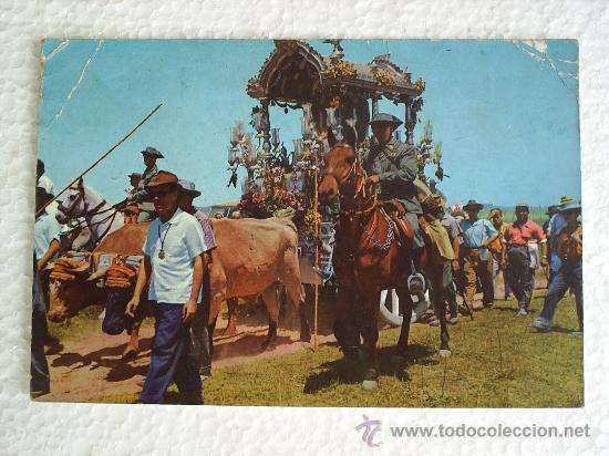 Postales: ANDALUCIA romeria del rocio