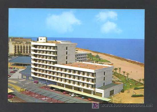 Postkarten: Roquetas de Mar. *Hotel Sabinac y playa* Ed. Arribas n&ordm; 20. Nueva.
