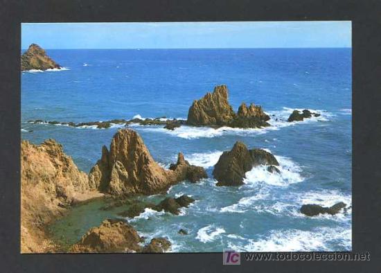 Postales: Cabo de Gata *Arrecife de las Sirenas* Ed. Arribas n&ordm; 129. Nueva