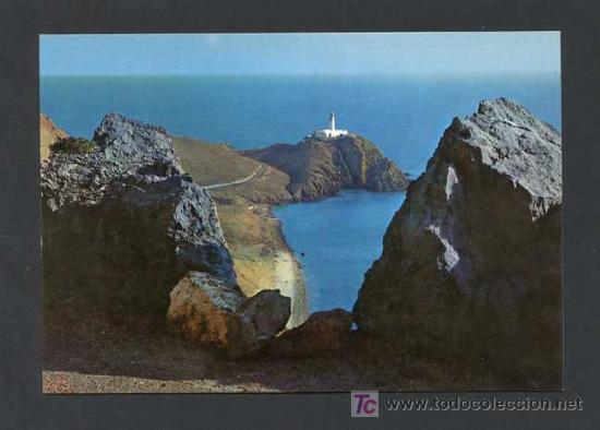 Postales: Cabo de Gata *Faro y Cabo de Gata* Ed. Univen n&ordm; 1018. Nueva.