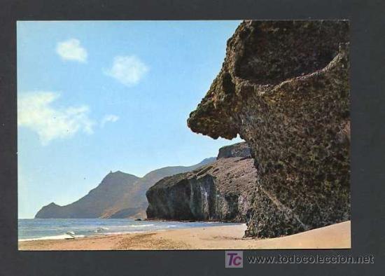 Postales: Cabo de Gata *Playa de Monsu* Ed. Segura n&ordm; 7048. Nueva