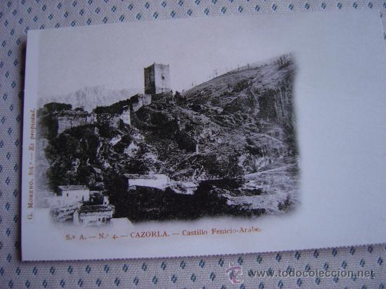 Postales: POSTAL DE CAZORLA, CASTILLO FENICEO ARABE - Foto 1