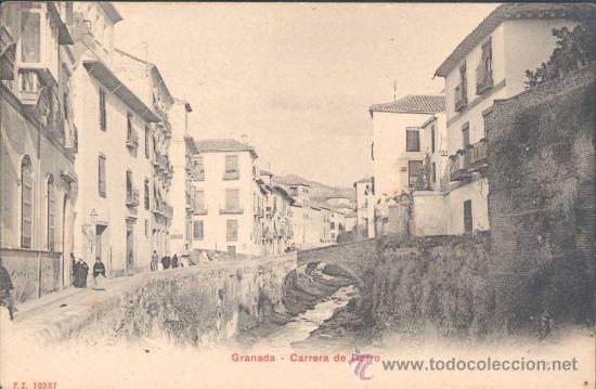 Postales: GRANADA- CARRERA DE DARRO