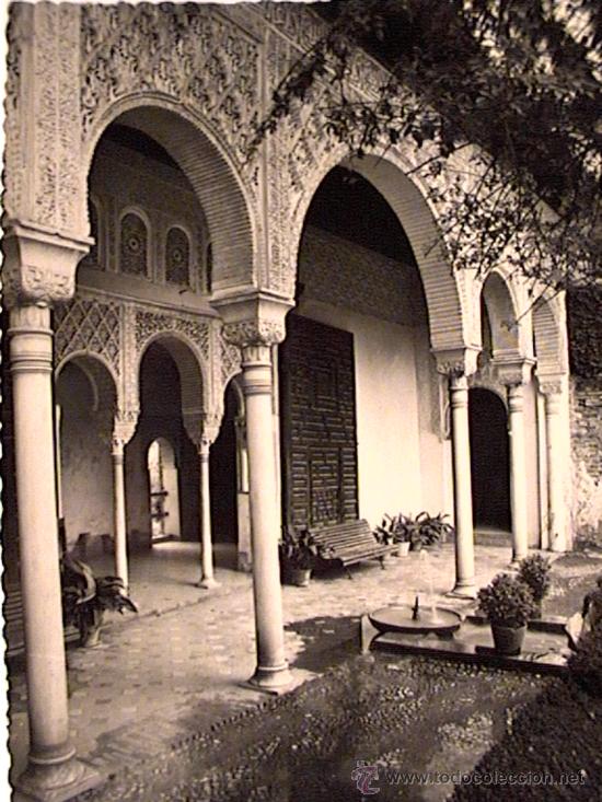 Postales: POSTAL DE GRANADA DE LOS A&Ntilde;OS 50 - Foto 1