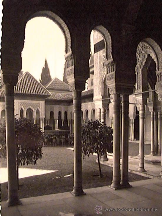 Postales: POSTAL DE GRANADA DE LOS A&Ntilde;OS 50 - Foto 1