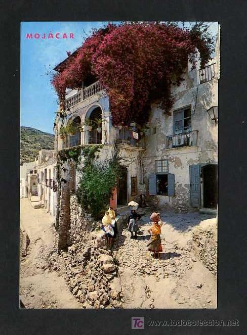 Postales: Moj&aacute;car. *El Torre&oacute;n Moro* Ed. E. Rossell n&ordm; 49. Circulada. - Foto 1