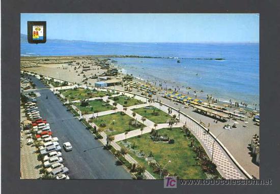 Postkarten: Fuengirola. *Jardines y playa. Paseo Mar&iacute;timo* Ed. Fisa n&ordm; 51. Nueva.