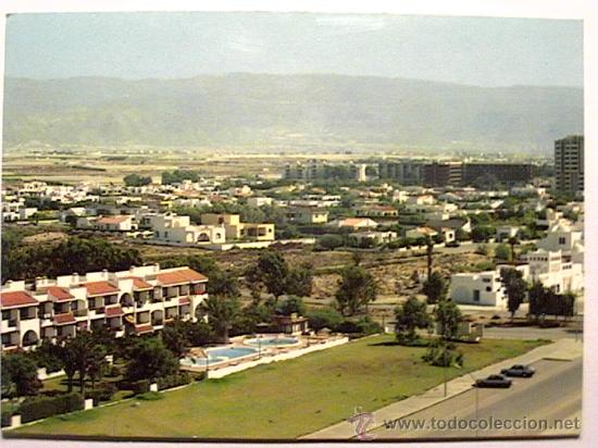 Postales: POSTAL DE ROQUETAS DE MAR, ALMER&Iacute;A, DE LOS A&Ntilde;OS 80