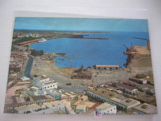 Postales: ALMER&Iacute;A. PUERTO Y VISTA PARCIAL. ED. SEGURA. N&ordm; 7007
