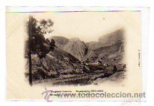 Postales: Malaga. Excurison al Chorro. Campagen 1905-1906. Serie francesa. Muy rara. Sin circular.