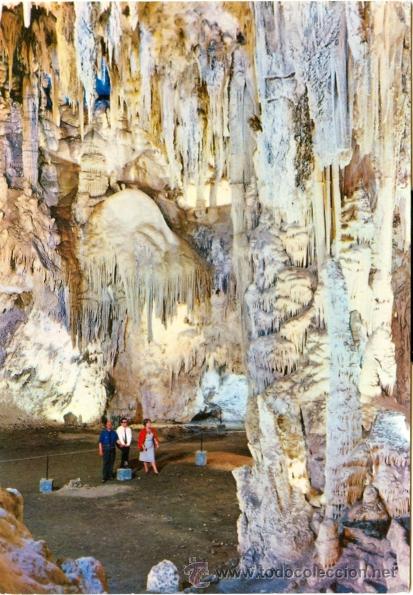Postales: **CUEVA DE NERJA** - SALA DEL BALLET (1964) - Foto 1
