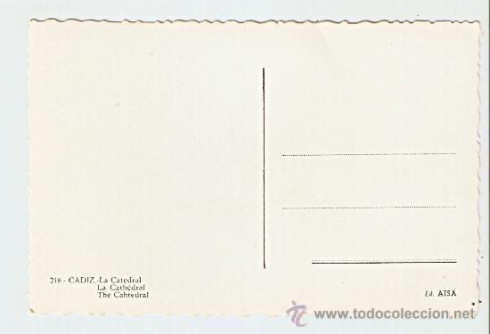 Postales: C&aacute;diz - La Catedral - Foto 2