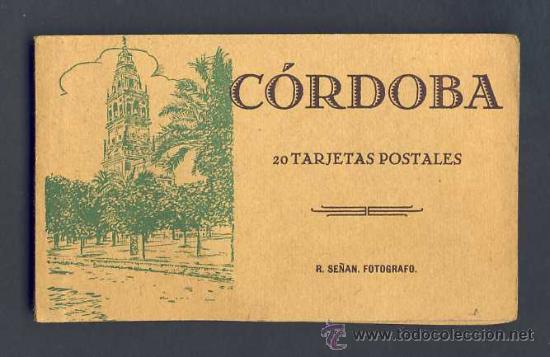 Cartoline: Tapas de un librito de postales de CORDOBA (Se&ntilde;an)