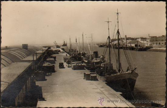 Postales: POSTAL DEL PUERTO DE SANTA MARIA. N&ordm; 29. MUELLES COMERCIAL Y PESQUERO. P-ANPS-034