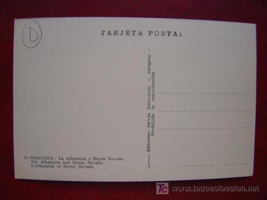 Postales: GRANADA - Foto 2