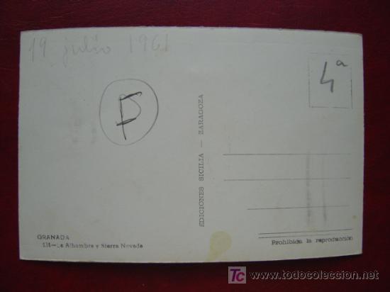 Postales: GRANADA - Foto 2