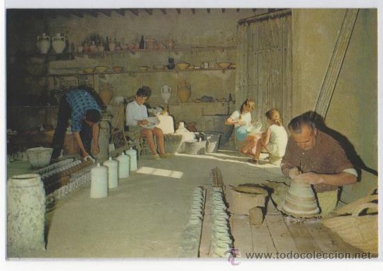 Postales: TARJETA POSTAL NIJAR TALLER DE ALFARERIA CERAMICA ALMERIA