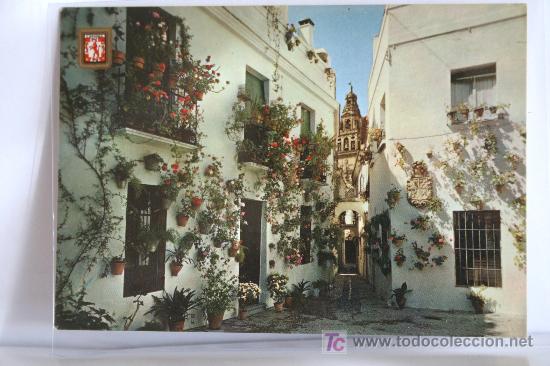 Postales: Postal Cordoba n&ordm; 717. Calleja y Plaza de las Flores. Sin circular