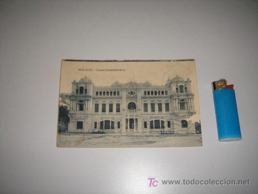 Postales: malaga casas consistoriales