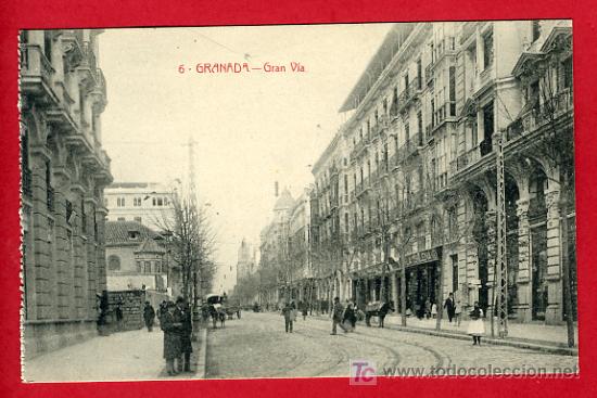 Postales: GRANADA , GRAN VIA , P40475 - Foto 1
