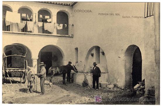 Postais: MAGNIFICA POSTAL - CORDOBA - POSADA DEL SOL - COSTUMBRISTA