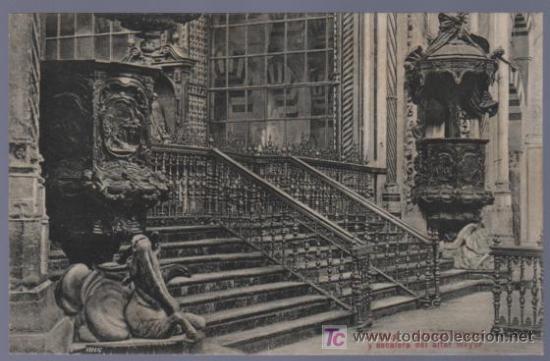 Postkarten: TARJETA POSTAL DE CORDOBA. CATEDRAL PULPITOS Y ESCALERA DEL ALTAR MAYOR.