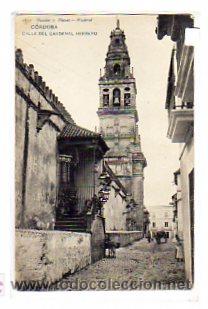Postcards: C&oacute;rdoba. Hauser y Menet. 1620 Calle del Cardenal Herrero. Serie general.  Sin circular.